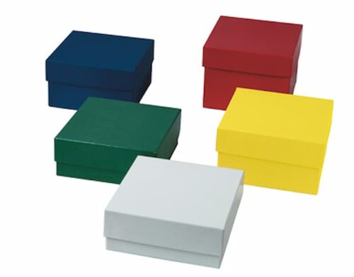 Boîte carton couleur