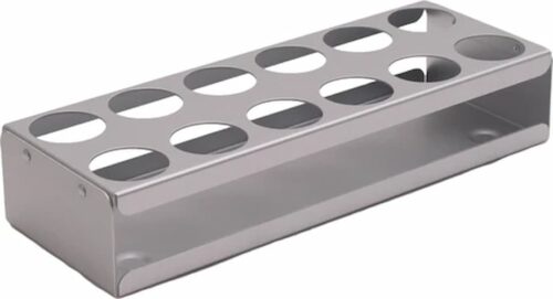 Portoir inox 12 tubes