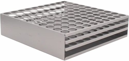 Portoir inox 100 tubes